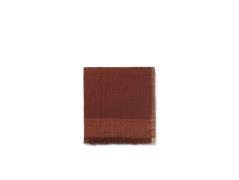 ferm LIVING - Weaver Throw Red Brown