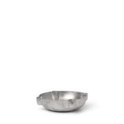 ferm LIVING - Bowl Candle Holder Medium Aluminium