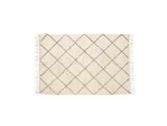 Hübsch - Rhomb Rug 120x180 Off White