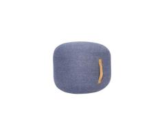 Hübsch - Mochi Pouf Ø50 Blue