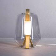 Prandina Luisa T1 bordlampe, 2.700 K, messing/klar