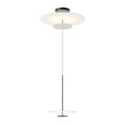 Vibia Flat LED-hængelampe, 3 lk., Ø 90 cm grå L1