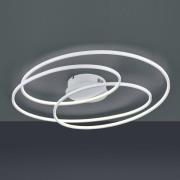 Gale LED-loftlampe, 80 cm, mat hvid