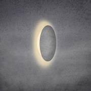 Escale Blade LED-væglampe, betonlook, Ø 24 cm