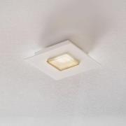 Fabbian Quarter - firkantet LED-loftlampe