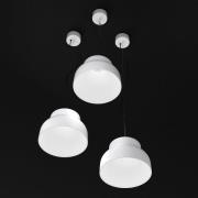 Martinelli Luce Cicala - LED-pendellampe, hvid