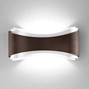 Ionica LED-væglampe, stål, bronze