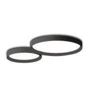 Vibia Up - enkel LED-loftlampe i grafit