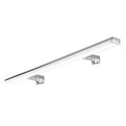 LED-spejlbelysning Pandora, krom, bredde 100,8 cm