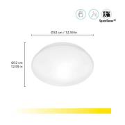 WiZ Adria LED-loftlampe, 17 W, varmhvid