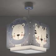 Dalber BABY JUNGLE pendellampe til børneværelse, blå