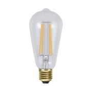 LED-pære E27 ST64 3,6W 2.100 K Soft Glow, dæmpbar