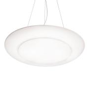 Modo Luce Ring Tonda hængelampe TRIAC hvid Ø65cm