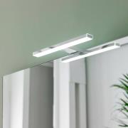 Esther 2 LED-spejlbelysning, krom, 28 cm