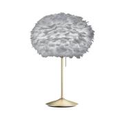 UMAGE Eos medium bordlampe lysegrå/messing