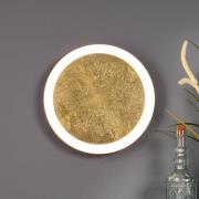 Moon LED-væglampe, Ø 30 cm, guld