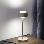 Puk! 120 Eye Table LED, matte linser, mat nikkel