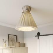 Envostar Lola loftlampe, ecru