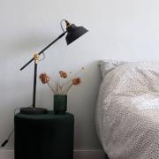 Nové bordlampe, justerbar, sort