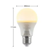 E27 A60 9 W LED-pære, hvid 2.700 K