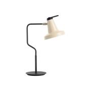 Garçon bordlampe, justerbar skærm beige/sort