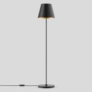 BEGA Studio Line gulvlampe, sort/messing, 150 cm