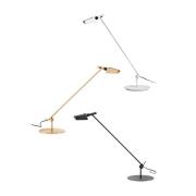 Tema LED-bordlampe, justerbar, guld