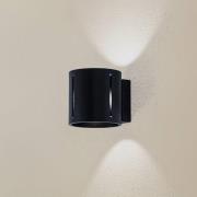 Væglampe Topa op/ned, sort krop