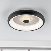 Vertigo LED-loftlampe, CCT, Ø 46,5 cm, sort