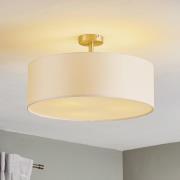 Havana loftlampe med baldakin, cremehvid