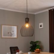 Hængelampe Fellini MR-756 1 lyskilde Ø 38cm sort