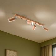 Envostar Peach Puff loftspot træ cylinder 4 lk