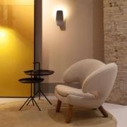 Casablanca Ashiya LED-væglampe smaragdsort