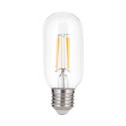 LED-pære E27 8 W filament T45 2.700 K. kan dæmpes