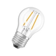 OSRAM LED-dråbepære E27 Superstar 4,8 W klar 827