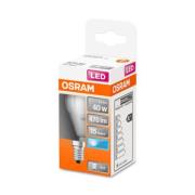 OSRAM LED-dråbepære E14 4,9W 840 Star, mat