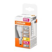 OSRAM LED-pære E14 4,5W 827 Superstar mat dæmpbar