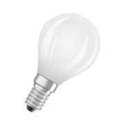 OSRAM LED-dråbepære E14 5,5W 827 dæmpbar, mat