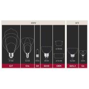 LED-pære E27 7W 2.700K mat