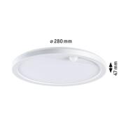 Paulmann Lamina LED-væglampe CCT sensor rund, hvid