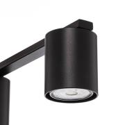 Loftspot Sky, 5 lyskilder, sort