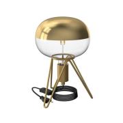 Calex Tripod bordlampe, guld