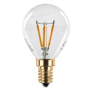 Segula LED-dråbepære 24V DC E14 3W Filament 922