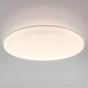 Frania-S LED-loftlampe med krystaleffekt, Ø 43 cm