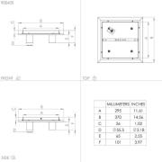 EGLO Valcasotto 1 LED-loftlampe med fire spots