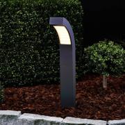 Lucande LED-sokkellampe Lennik, 60 cm, antracit, metal