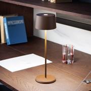 Zafferano Olivia 3K bordlampe IP65 corten