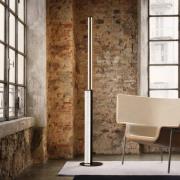 Slamp LED-gulvlampe Modula snoet, plisseret, sort