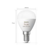 Philips Hue White&Color Ambiance E14 5,1 W, 2 stk