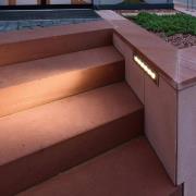 LED nedgravningslampe Jeremia, 32,8 cm, varmhvid